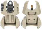 MEPRO FRBS-Flip Back Up Sights 4 Dot Orange Dst